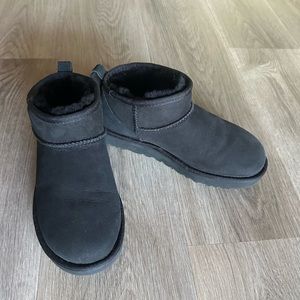 Ugg Classic Ultra Mini- black size 7
